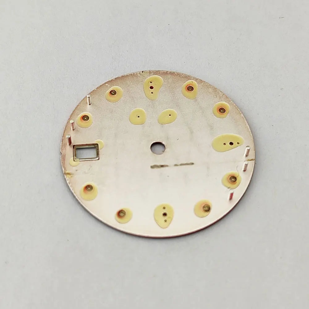 NH35 dial NH36 dial watch dial 28.5mm dial green luminous suitable for NH35 NH36 movement modification watch accessories