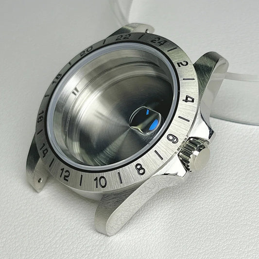 39mm case Explorer watch accessories Sapphire glass stainless steel accessories nh35 nh34 movement 28.5mm dial