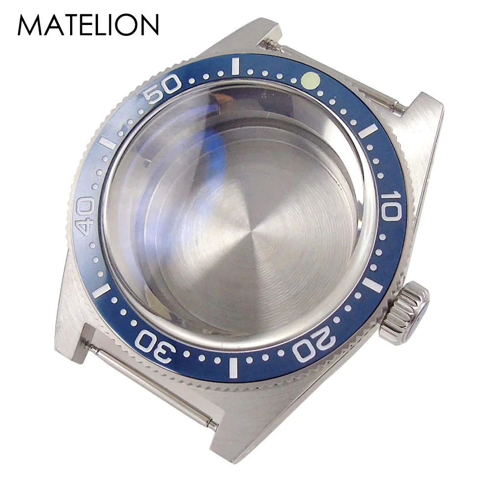 62MAS MOD Diving Watch Case for NH34 NH35 NH36 NH38 NH70 NH72 ETA2824 PT5000 SW200 AR Coating Arched Sapphire 30BAR Waterproof