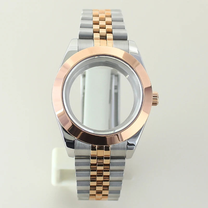 36mm/39mm NH35 Watch Accessories For Seiko nh35 Nh36 Nh34 nh72 Miyota8215 Watch Case Bracelet Sapphire Glass 28.5mmDial Air King