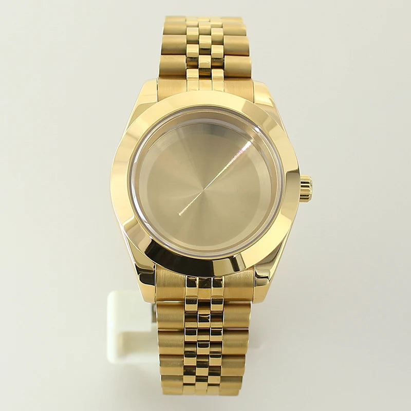 36mm/39mm NH35 Watch Accessories For Seiko nh35 Nh36 Nh34 nh72 Miyota8215 Watch Case Bracelet Sapphire Glass 28.5mmDial Air King