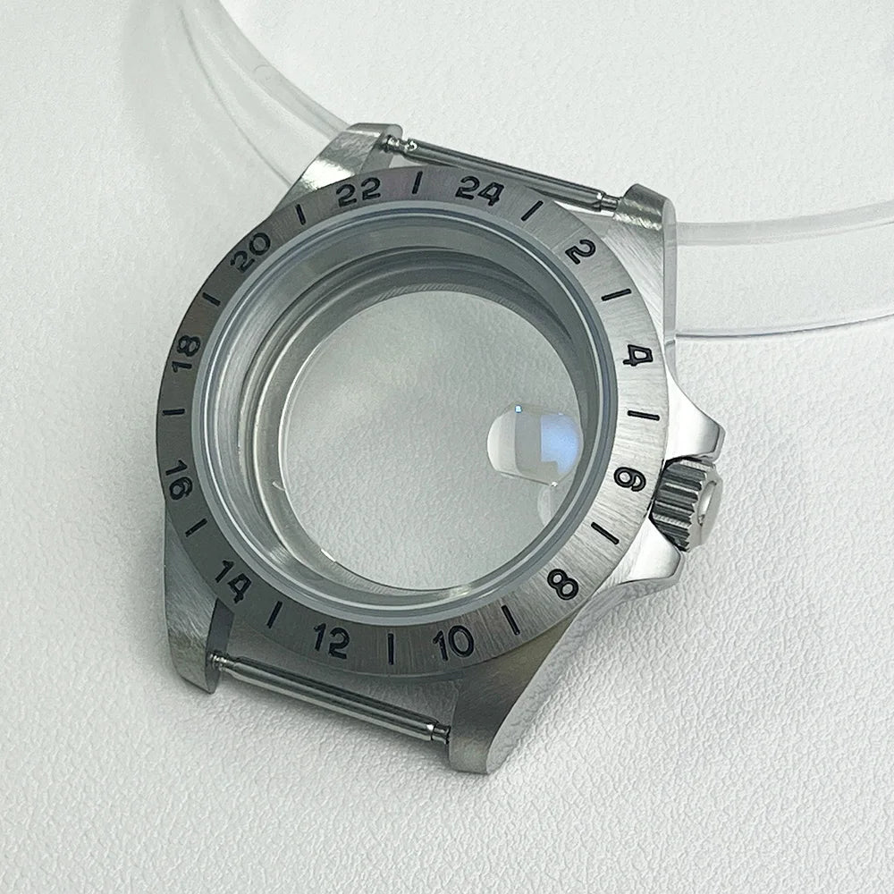 39mm case Explorer watch accessories Sapphire glass stainless steel accessories nh35 nh34 movement 28.5mm dial