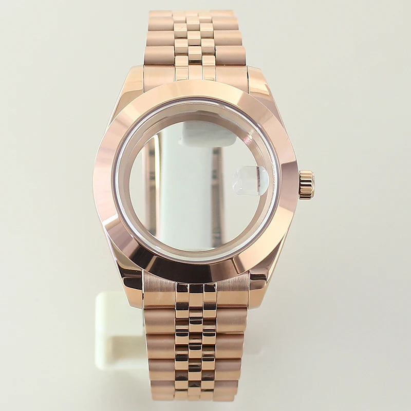 36mm/39mm NH35 Watch Accessories For Seiko nh35 Nh36 Nh34 nh72 Miyota8215 Watch Case Bracelet Sapphire Glass 28.5mmDial Air King