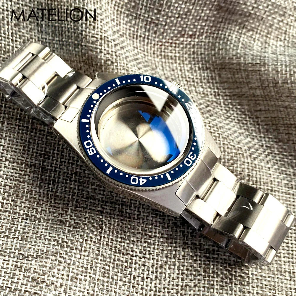 62MAS MOD Diving Watch Case for NH34 NH35 NH36 NH38 NH70 NH72 ETA2824 PT5000 SW200 AR Coating Arched Sapphire 30BAR Waterproof