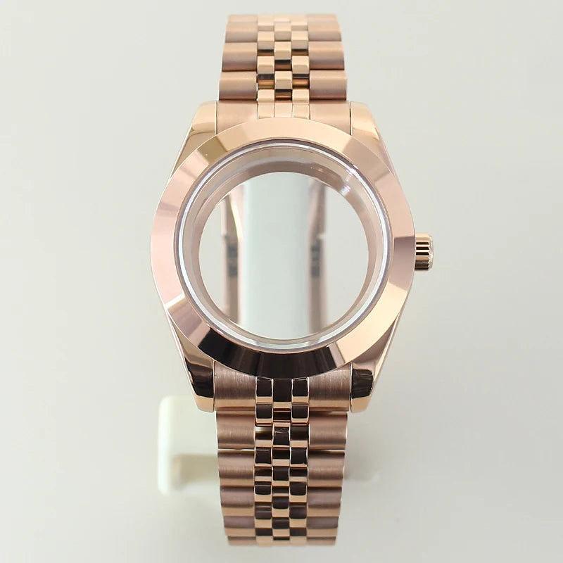 36mm/39mm NH35 Watch Accessories For Seiko nh35 Nh36 Nh34 nh72 Miyota8215 Watch Case Bracelet Sapphire Glass 28.5mmDial Air King