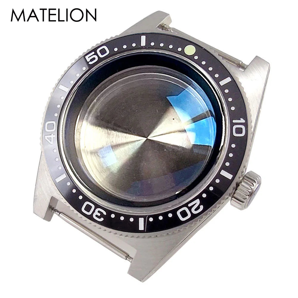 62MAS MOD Diving Watch Case for NH34 NH35 NH36 NH38 NH70 NH72 ETA2824 PT5000 SW200 AR Coating Arched Sapphire 30BAR Waterproof