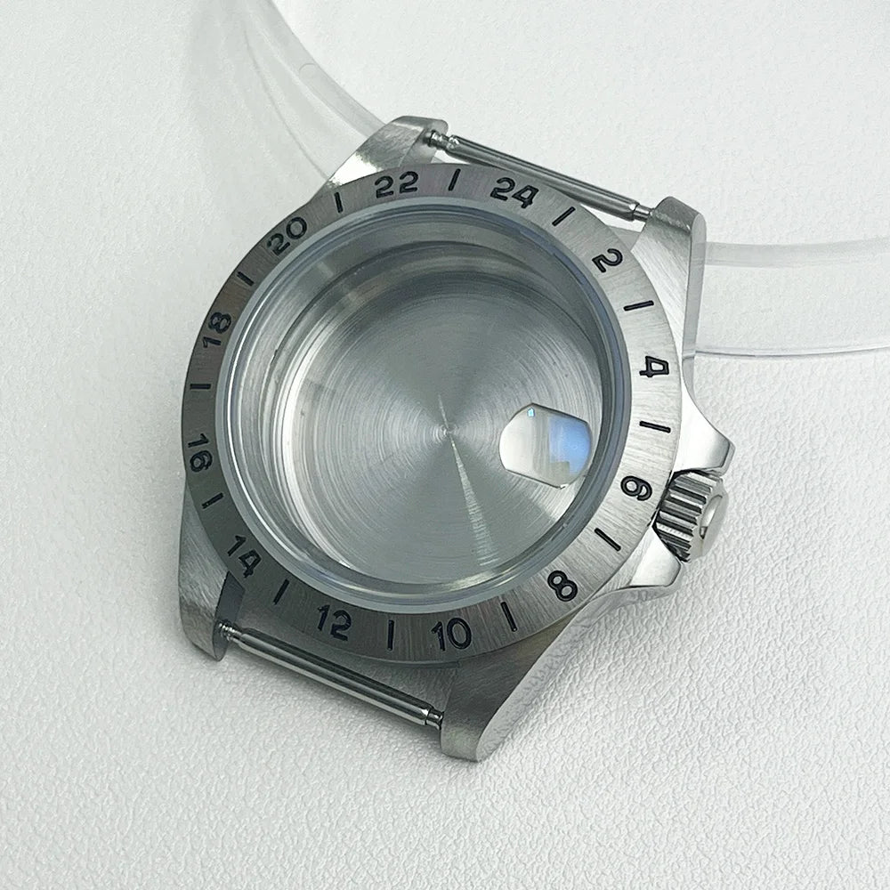 39mm case Explorer watch accessories Sapphire glass stainless steel accessories nh35 nh34 movement 28.5mm dial