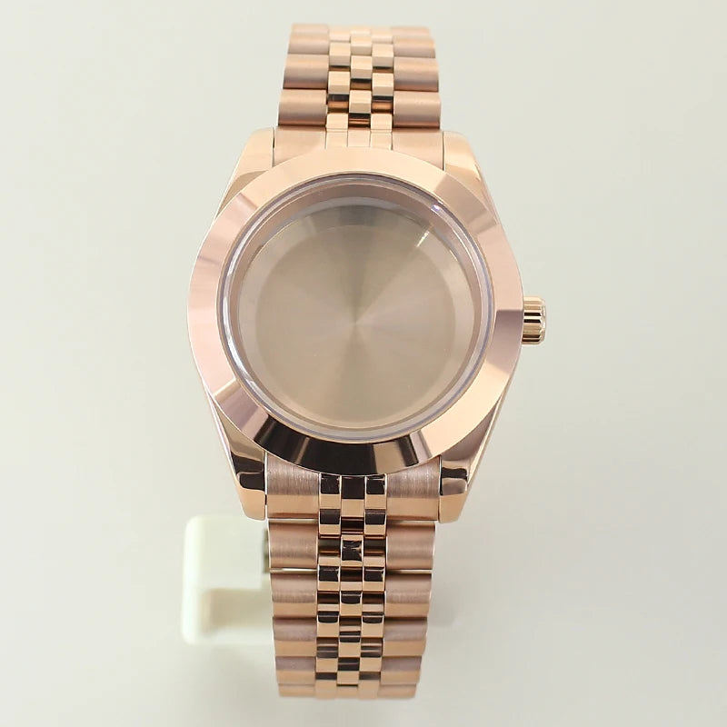 36mm/39mm NH35 Watch Accessories For Seiko nh35 Nh36 Nh34 nh72 Miyota8215 Watch Case Bracelet Sapphire Glass 28.5mmDial Air King