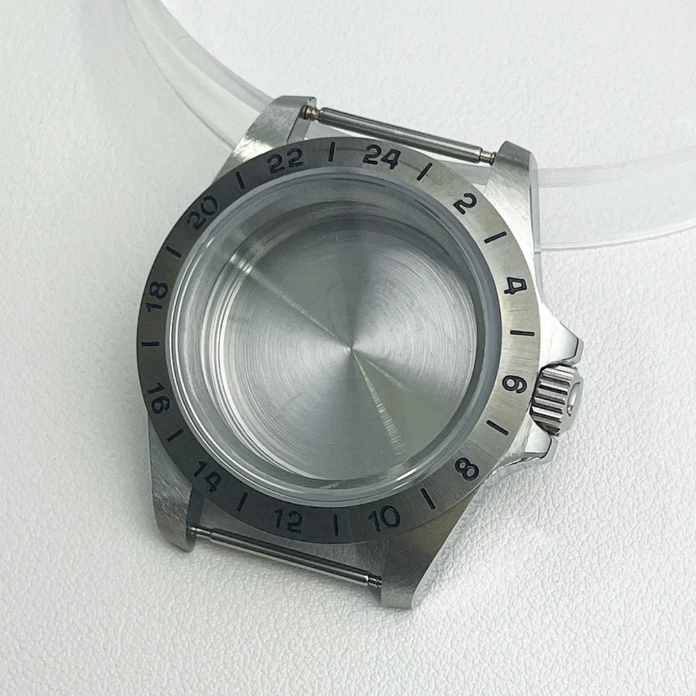39mm case Explorer watch accessories Sapphire glass stainless steel accessories nh35 nh34 movement 28.5mm dial