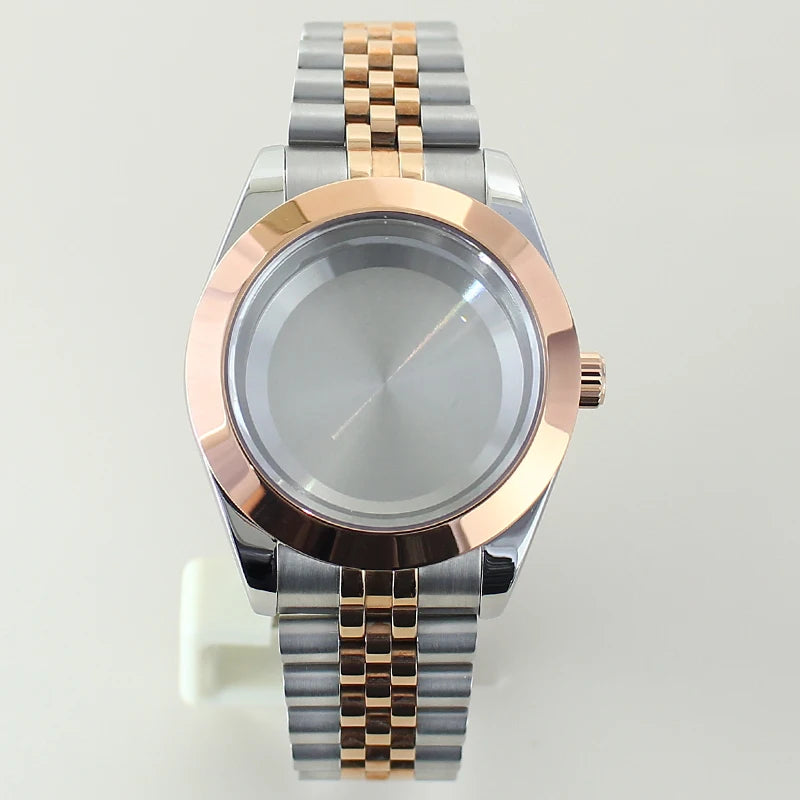 36mm/39mm NH35 Watch Accessories For Seiko nh35 Nh36 Nh34 nh72 Miyota8215 Watch Case Bracelet Sapphire Glass 28.5mmDial Air King