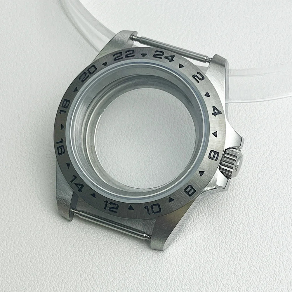 39mm case Explorer watch accessories Sapphire glass stainless steel accessories nh35 nh34 movement 28.5mm dial