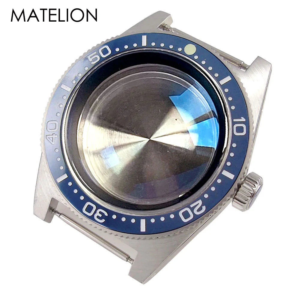 62MAS MOD Diving Watch Case for NH34 NH35 NH36 NH38 NH70 NH72 ETA2824 PT5000 SW200 AR Coating Arched Sapphire 30BAR Waterproof