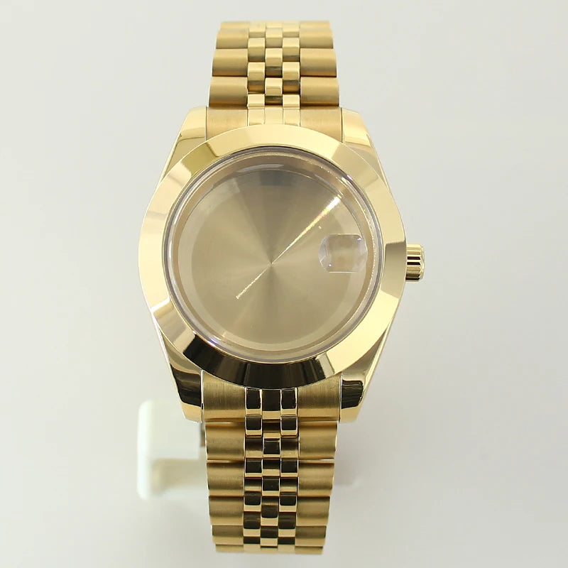 36mm/39mm NH35 Watch Accessories For Seiko nh35 Nh36 Nh34 nh72 Miyota8215 Watch Case Bracelet Sapphire Glass 28.5mmDial Air King