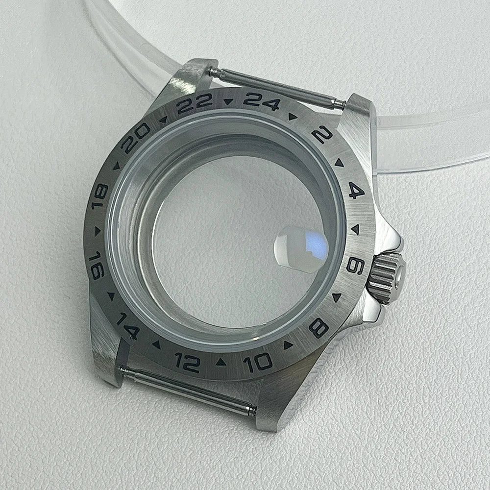 39mm case Explorer watch accessories Sapphire glass stainless steel accessories nh35 nh34 movement 28.5mm dial