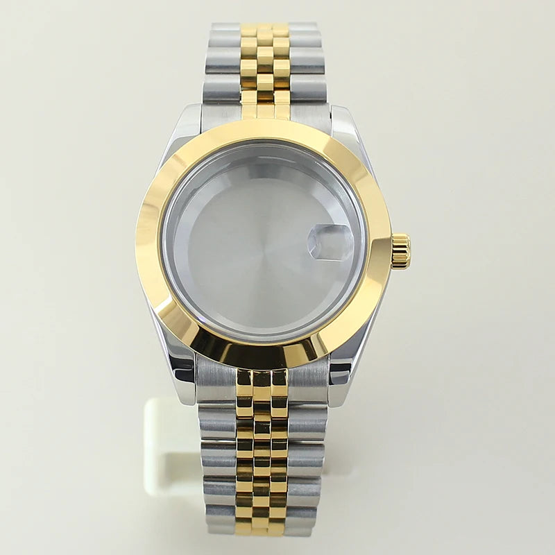 36mm/39mm NH35 Watch Accessories For Seiko nh35 Nh36 Nh34 nh72 Miyota8215 Watch Case Bracelet Sapphire Glass 28.5mmDial Air King