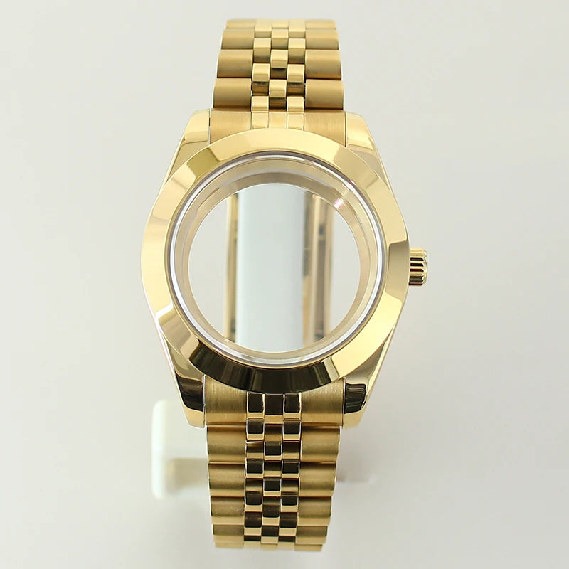 36mm/39mm NH35 Watch Accessories For Seiko nh35 Nh36 Nh34 nh72 Miyota8215 Watch Case Bracelet Sapphire Glass 28.5mmDial Air King