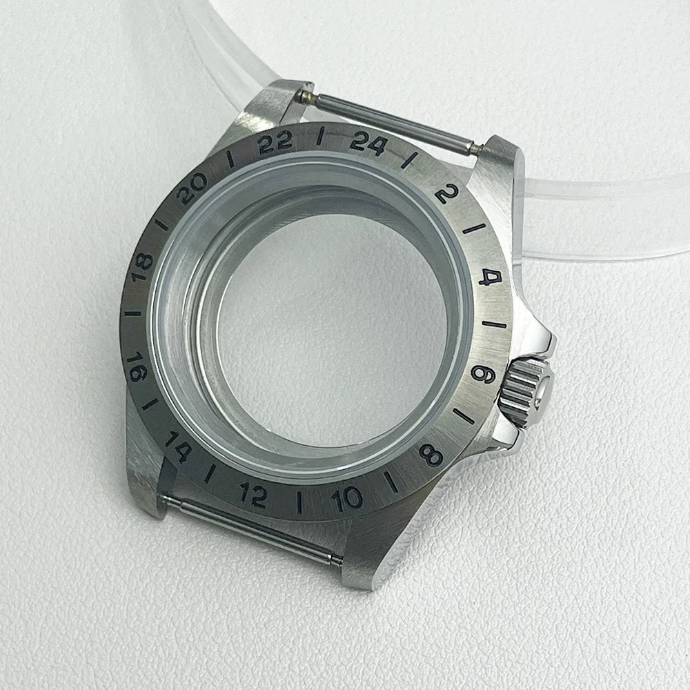 39mm case Explorer watch accessories Sapphire glass stainless steel accessories nh35 nh34 movement 28.5mm dial
