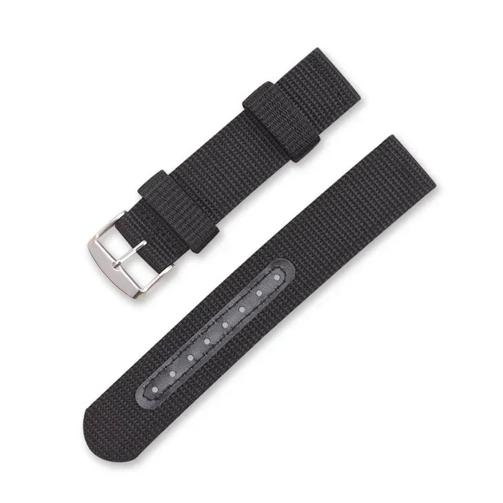 High Quality Nylon Canvas Watch Band Woven Soft Belt Universal Bracelet for Men Women Sport Wrist Band 18mm 20mm 22mm 24mm