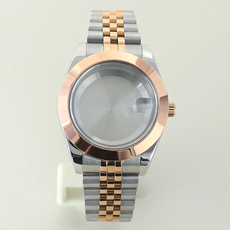 36mm/39mm NH35 Watch Accessories For Seiko nh35 Nh36 Nh34 nh72 Miyota8215 Watch Case Bracelet Sapphire Glass 28.5mmDial Air King