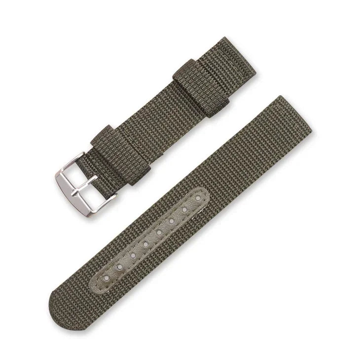 High Quality Nylon Canvas Watch Band Woven Soft Belt Universal Bracelet for Men Women Sport Wrist Band 18mm 20mm 22mm 24mm