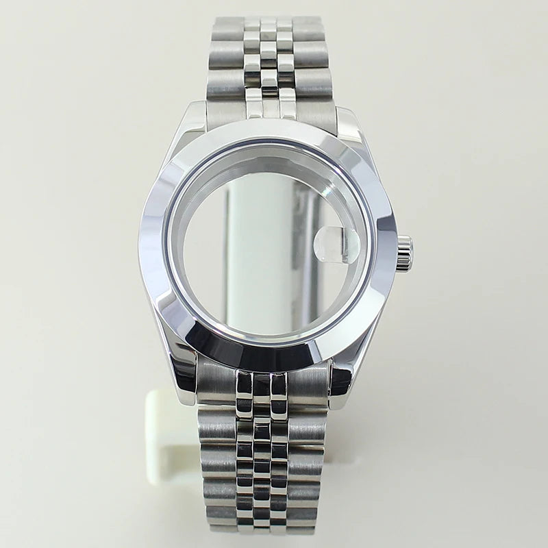 36mm/39mm NH35 Watch Accessories For Seiko nh35 Nh36 Nh34 nh72 Miyota8215 Watch Case Bracelet Sapphire Glass 28.5mmDial Air King