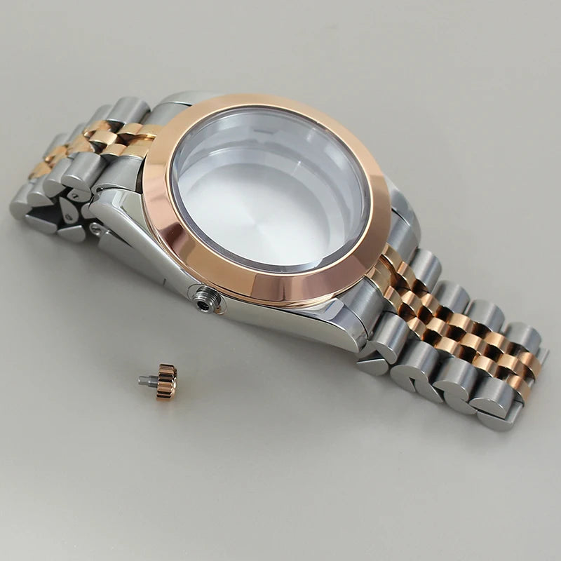 36mm/39mm NH35 Watch Accessories For Seiko nh35 Nh36 Nh34 nh72 Miyota8215 Watch Case Bracelet Sapphire Glass 28.5mmDial Air King